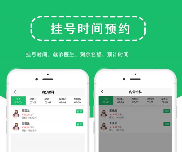 医院预约挂号系统开发（公众号+小程序+源码）