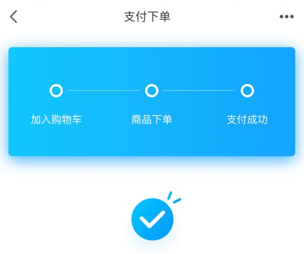实用的支付下单成功页面模板