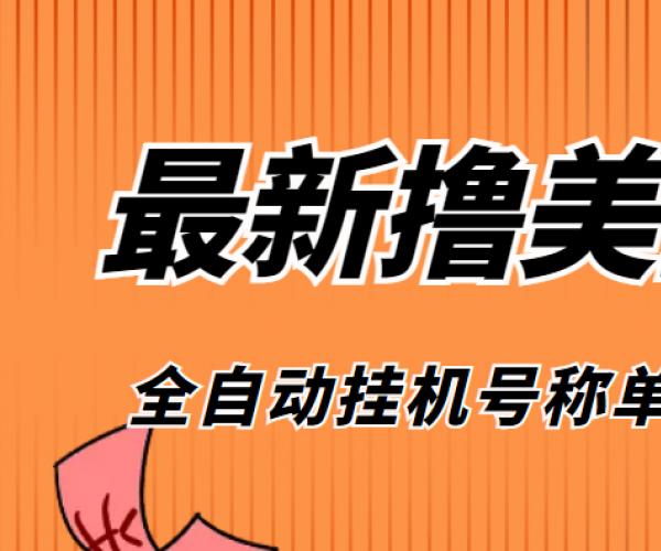 【高端精品】外面收费1980的最新国外撸美金挂机项目，号称单窗口一天4美金+【脚本+教程】